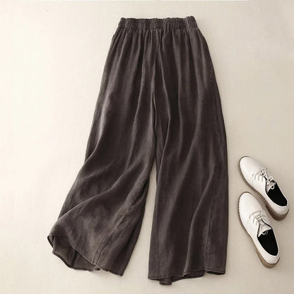 Nicolé - Pantalons En Lin Élégants