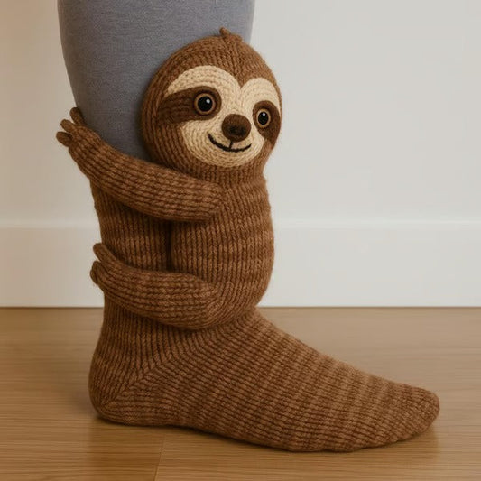 Chaussettes douces à motifs animaux