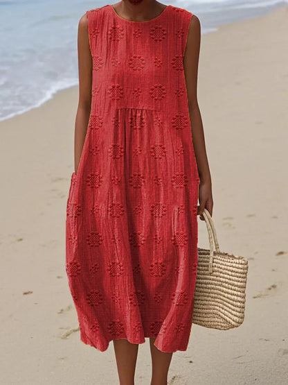 Rose - Robe d'Été Élégante