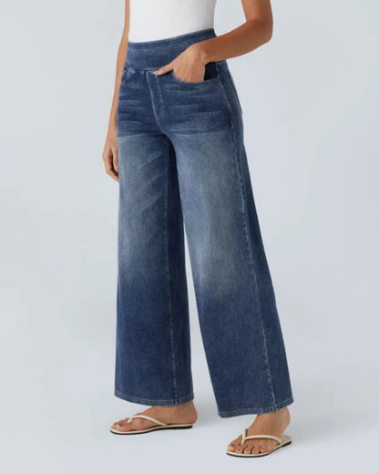 Ainsley - Jeans À Jambe Large Confortables