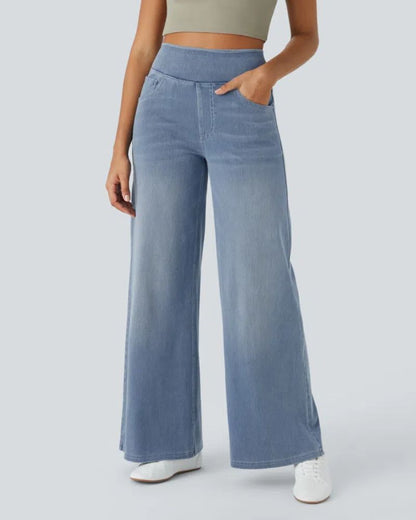 Ainsley - Jeans À Jambe Large Confortables