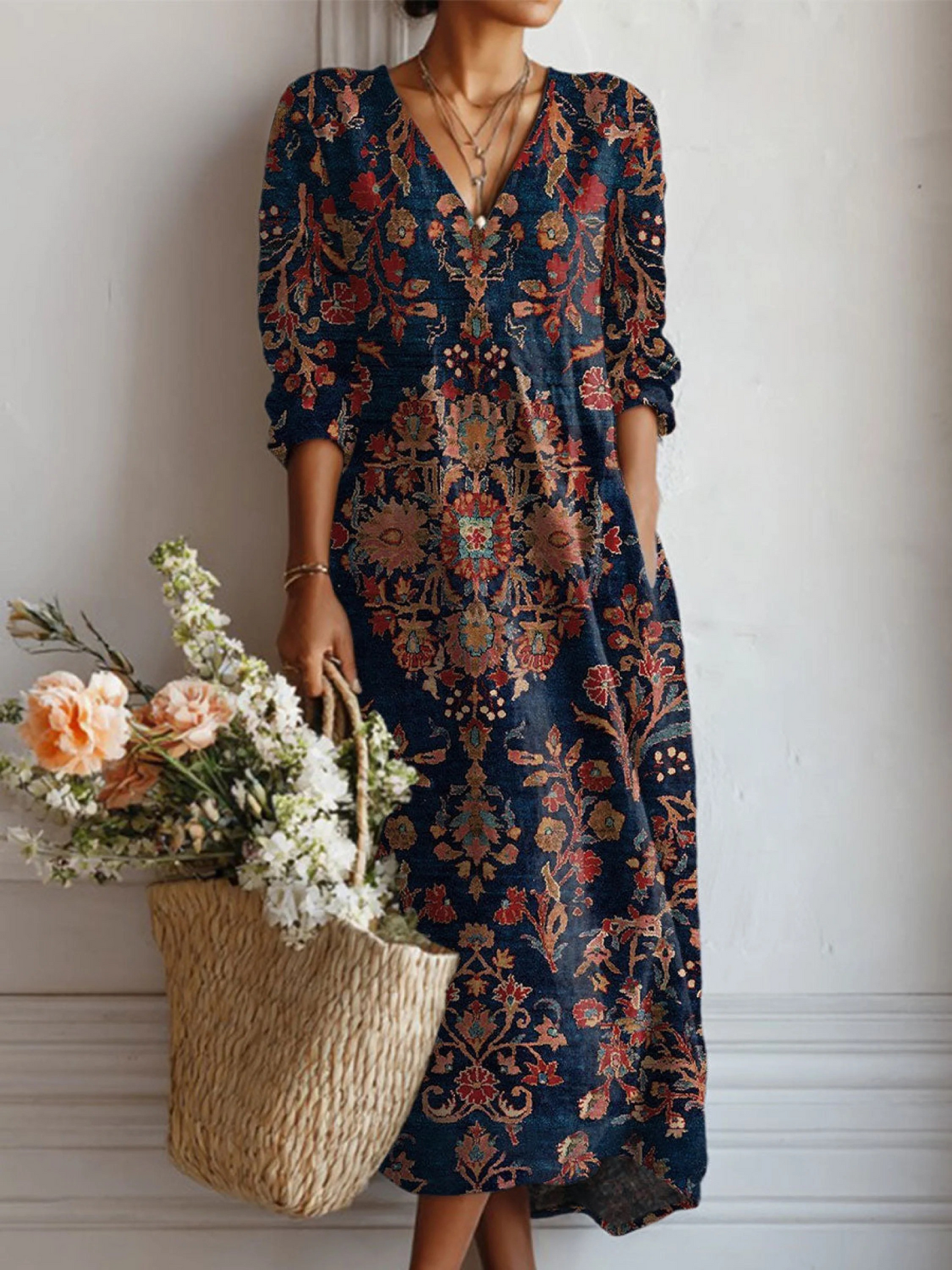 Sylvie | Robe Quotidienne Élégante et Confortable