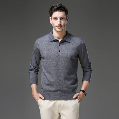 Rafael - Pull Polo en Cachemire