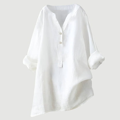 Freja - Chemise légère et confortable avec boutons