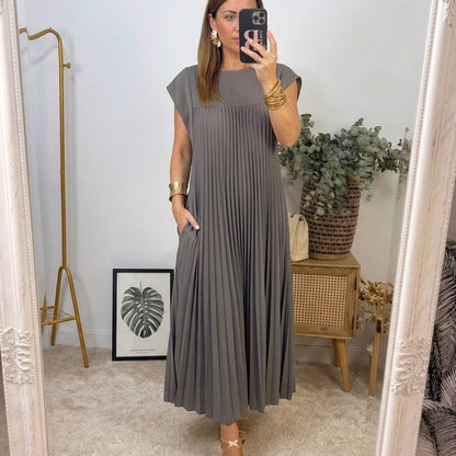 Adeline | Robe Maxi Fluide et Élégante