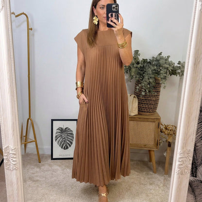Adeline | Robe Maxi Fluide et Élégante