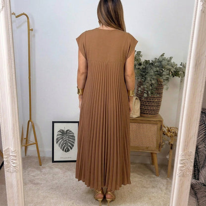Adeline | Robe Maxi Fluide et Élégante