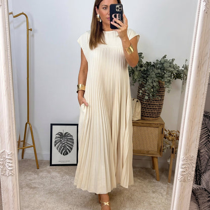 Adeline | Robe Maxi Fluide et Élégante