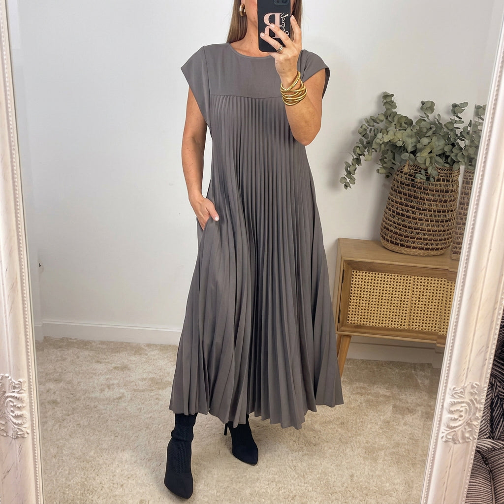 Adeline | Robe Maxi Fluide et Élégante