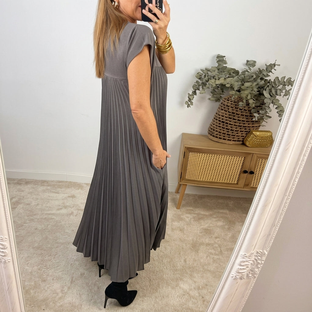 Adeline | Robe Maxi Fluide et Élégante