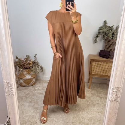 Adeline | Robe Maxi Fluide et Élégante